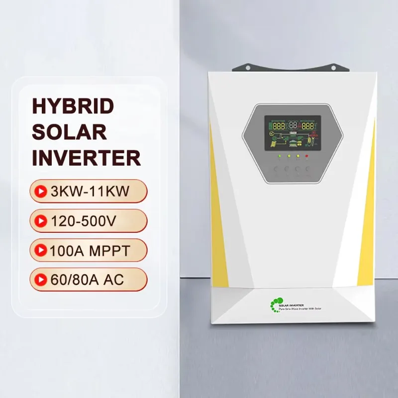 Off Grid Solar Inverter High Frequency 3KW Inverters With Mppt Charge Controller