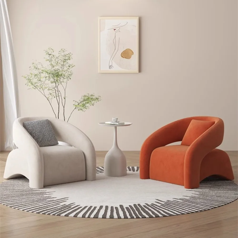 Contemporain Makeup Artist Chairs Living Room Elastic Ergonomic Design Lounge Chair Nordic Reading Meubles De Salon Home Decor