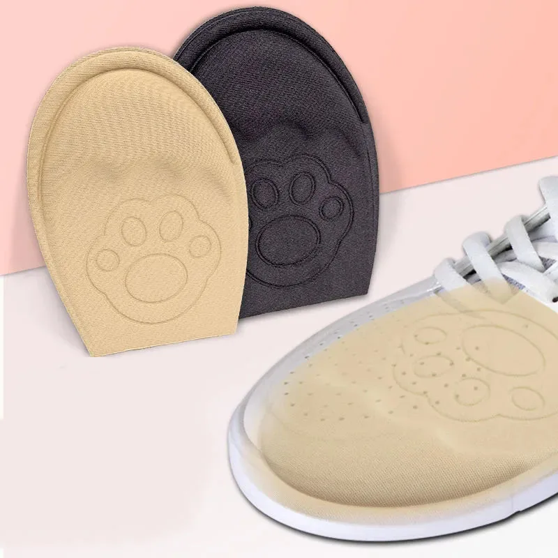 Shoe Inserts Big Size Change Small Toe Plug Sport Forefoot Pad Adjustment Men Women Anti-Slip Foot Protection Pad Insole Cushion