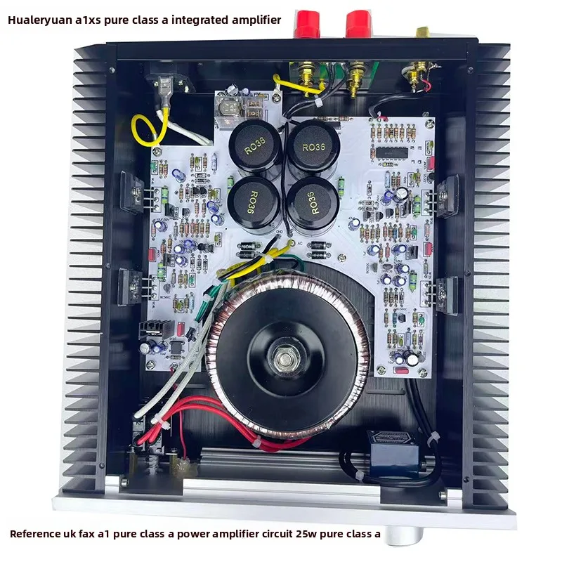 BREEZE 2025 جديد A1XS Pure Class A مضخم الطاقة المدمج مرجع المنزل فاكس المملكة المتحدة A1 فئة نقية خط مكبر كهربائي