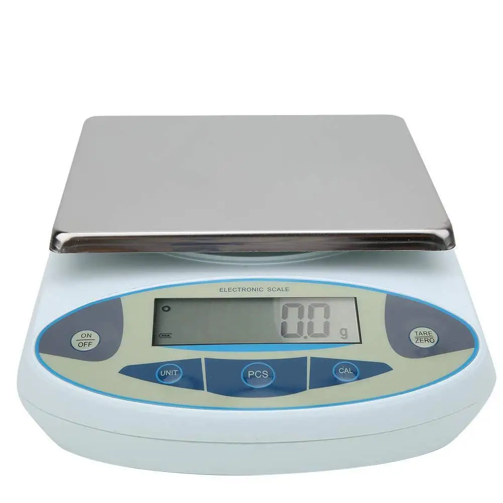 3000/5000g/30kg High Precision Digital Electronic Balance, 0.01g/0.1g Industrial Kitchen Jewelry Weighing Scale