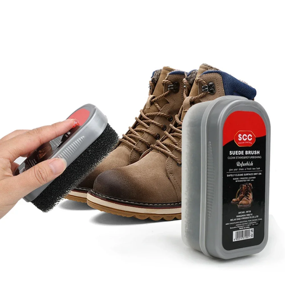 Cepillos para zapatos de gamuza, piel de oveja mate, cuidado de zapatos deportivos, limpiador de cuero, botas, zapatillas, cepillo suave, kit de productos para zapatos de limpieza