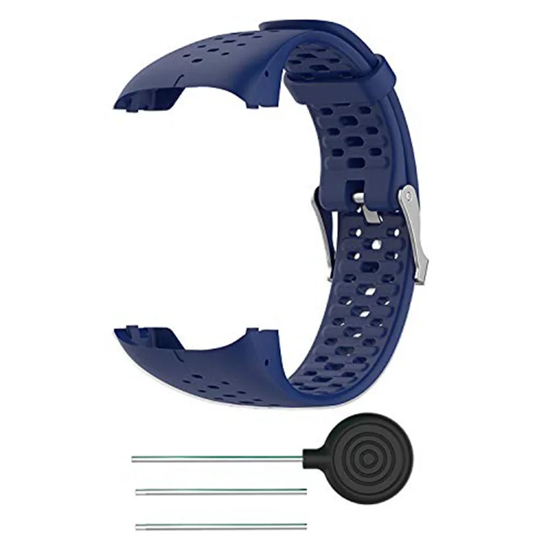 Cinturino dell'orologio per Polar M400/Polar M430 cinturino in Silicone morbido di ricambio per M400/Polar M430 Sports Smart Watch