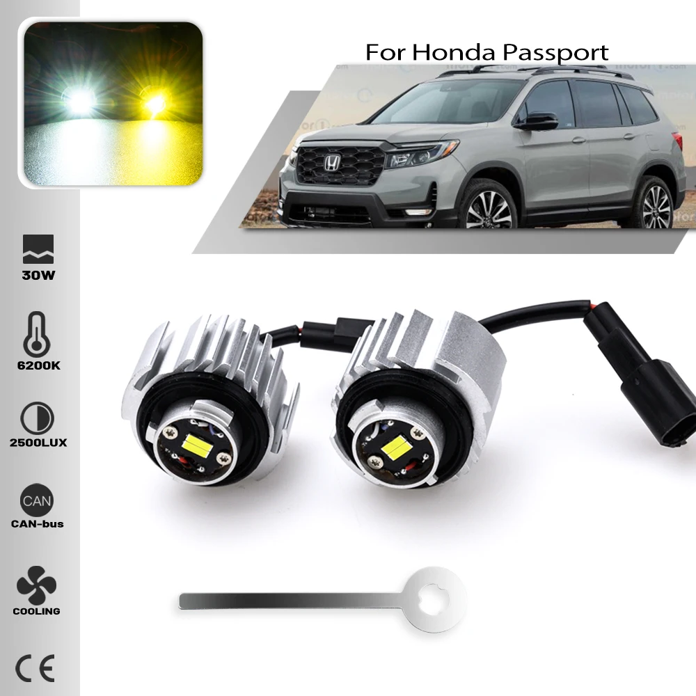 

2 шт., передняя противотуманная лампа для Honda Passport Civic Accord