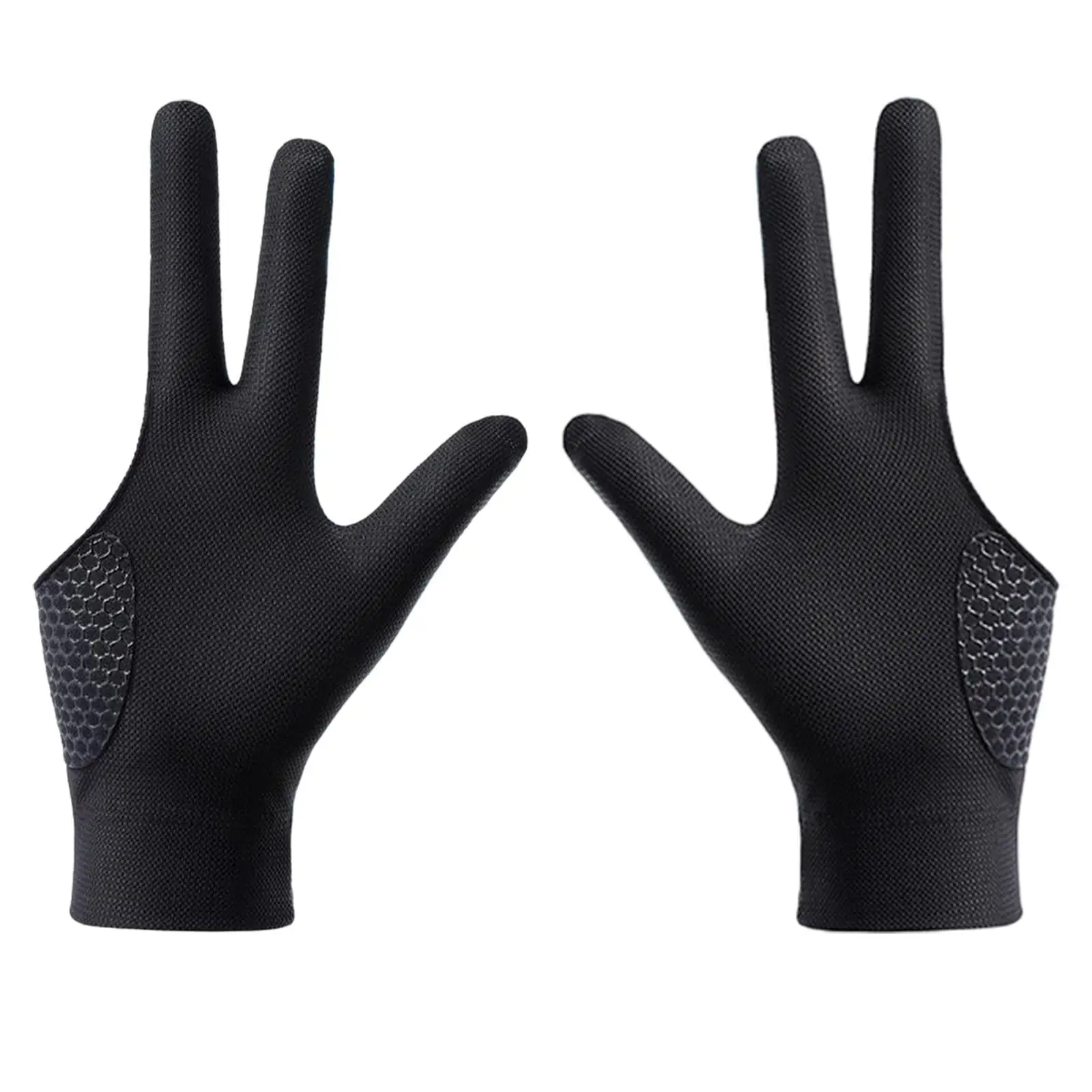 3 Fingers Billiards Glove Anti Slip Professional Snooker Cue Sport Glove