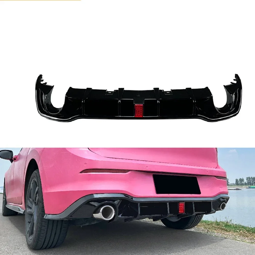 

for 2020+ Volkswagen Golf 8 Golf MK8 RlineGTI rear bumper with lights car exterior rear lip rear lip modification accessories