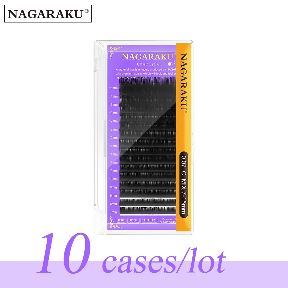 nagaraku-10-ボックス-007d-個別つけまつげプロまつげメイクナチュラルまつげエクステンション