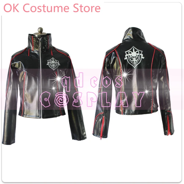 Anime! Kamen Rider Eternal NEVER Captain Katsumi Daido Jacket Leather Uniform Cosplay Costume Daily Coat