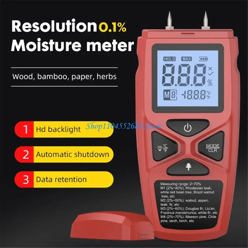 

Y6GD Professional Moisture Detector for Accurate Testing in Laboratories Fields