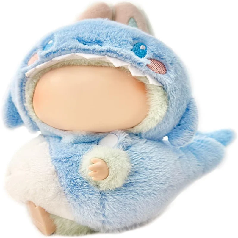 

Plush Doll Clothes for Labubu - Cute Animal 17cm labubu Clothing, Premium Labubu Accessories Clothes for Collectors or Display -