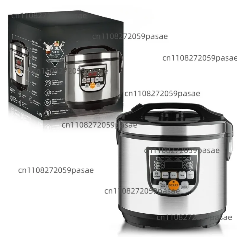 

Smart Electric Rice Cooker 5L Large Capacity Multifunction Automatic Cooking Pot