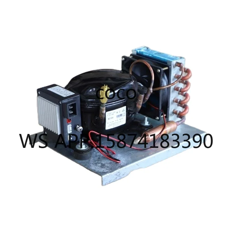 BD15HC R134a Air-cooled Micro Refrigeration Unit 12V 24V DC Compressor Mini Condensing Unit