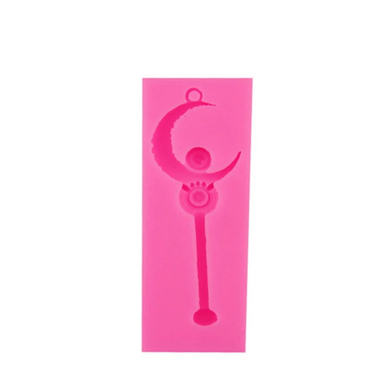 Silicone Fondant Chocolate Key shape Molds Sugarcraft Clay DIY Bicycle Mold Handmade Baking Tool for Candy Cupcakes