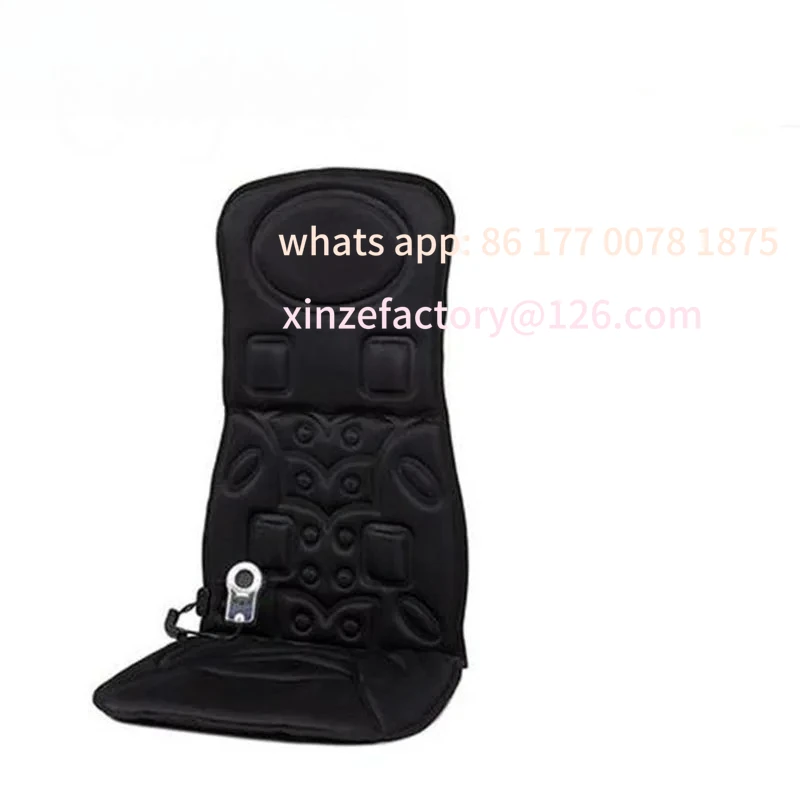 Customizable  Household car massager chair cushion the back of the neck massage waist heating car cushion multi-function