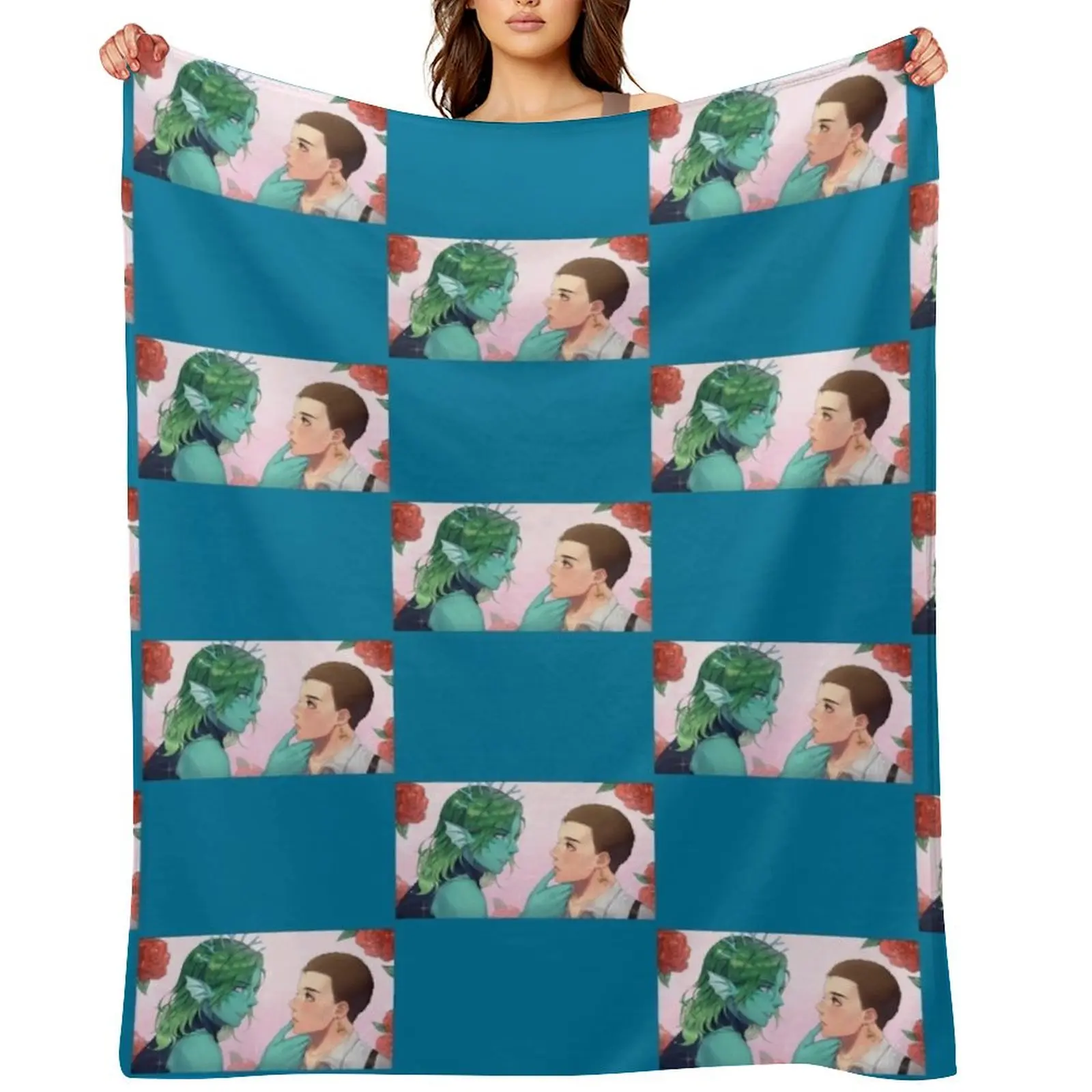 

Jrwi (1) Throw Blanket manga Luxury Designer Decorative Throw decorative Blankets