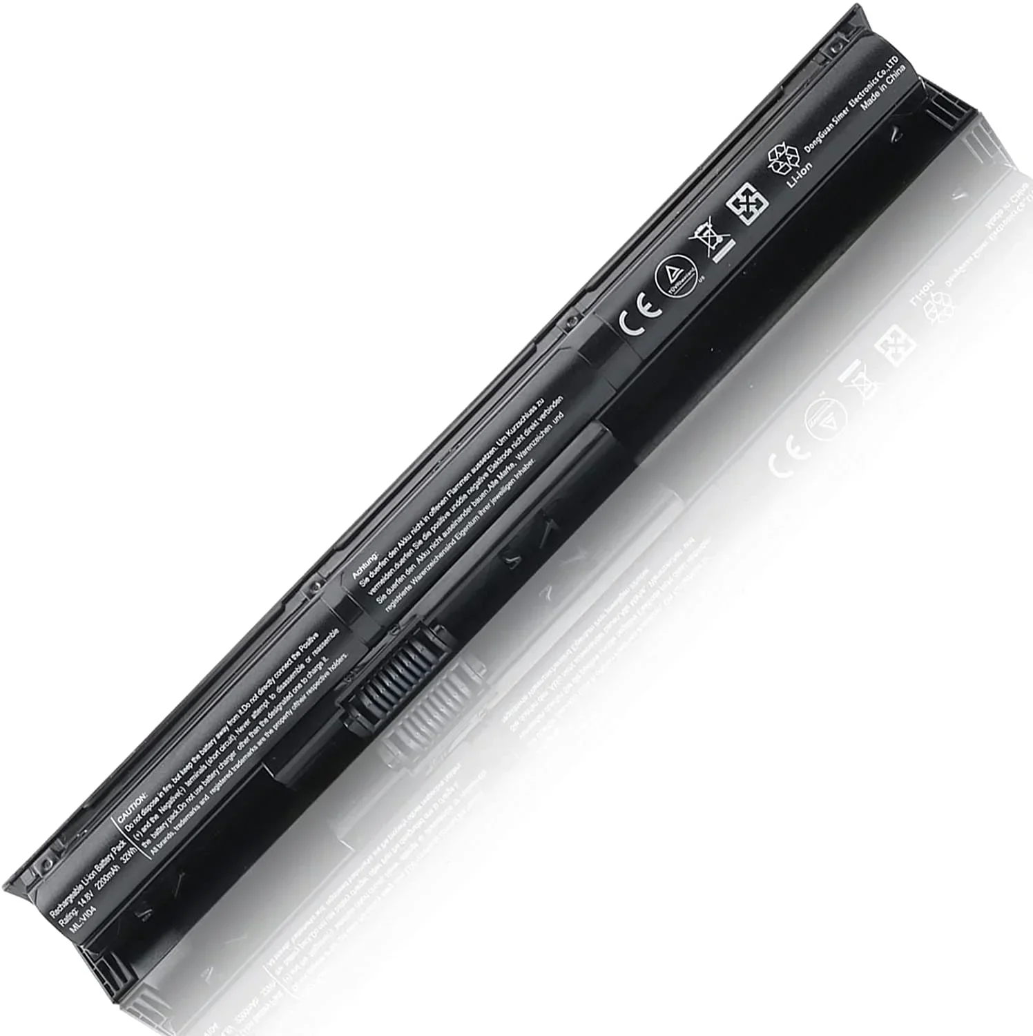 YXKC Bateria litowo-jonowa VI04 Bateria do laptopa Akumulatory 14,8 V 41 Wh 4 ogniwa do HP Probook 450 G2 440 G2 455 G2