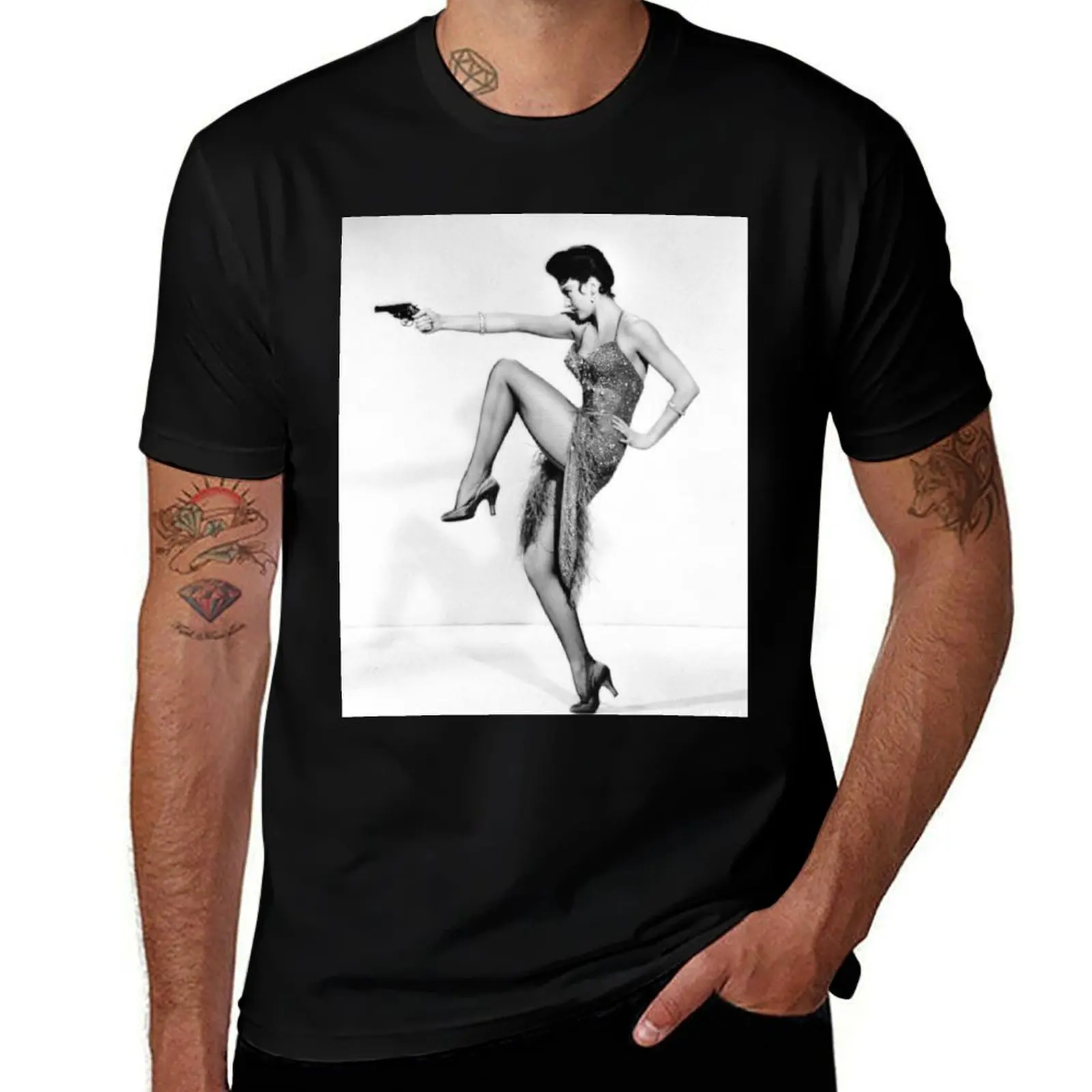 

Bond girl Style Print T-Shirt man t shirt designer man tshirt T-Shirt