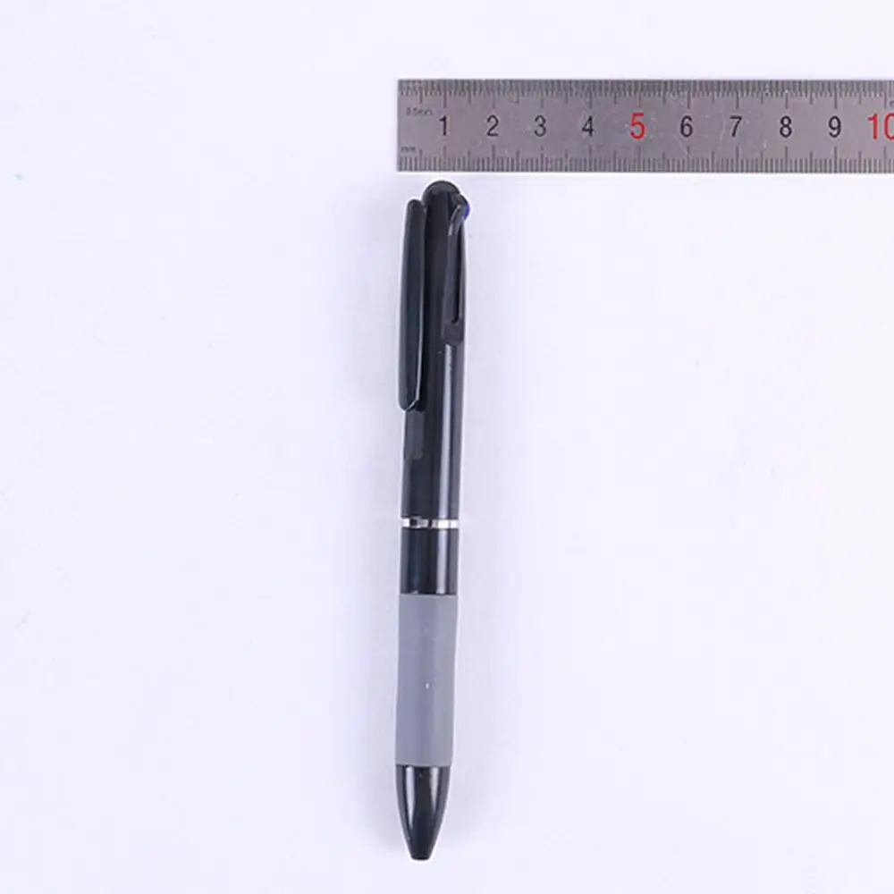 

1/10Pcs Portable 3 in 1 Ballpoint Pens Red/Black/Blue Ink Color 0.7mm Ball Point Pen Writing Stationery Office School Supplies