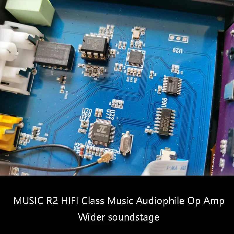 ES9028Q2M Digitaler Audio-Player 24BIT 192KHz Verlustfreie Dekodierung Bluetooth 5.0 Musik-Plattenspieler Digitaler koaxialer optischer Eingang