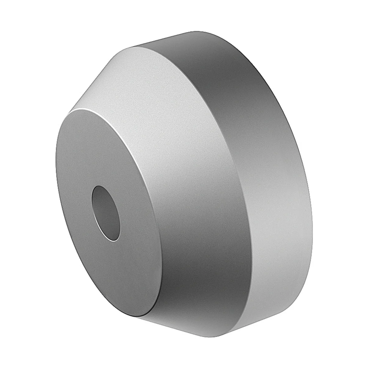 Audio LP tocadiscos de vinilo estabilizador de disco de Metal tocadiscos abrazadera de peso HiFi SilverJAS