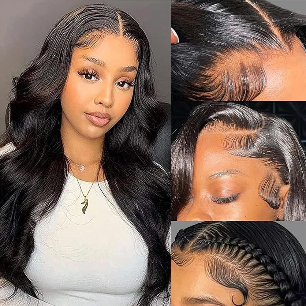 شعر مستعار الجسم موجة 13x6 HD الدانتيل الباروكات الأمامية 100% شعر الإنسان الطبيعي الأسود البرازيلي 13x4 HD الدانتيل الجبهة خصلات الشعر المستعار الإنسان للنساء
