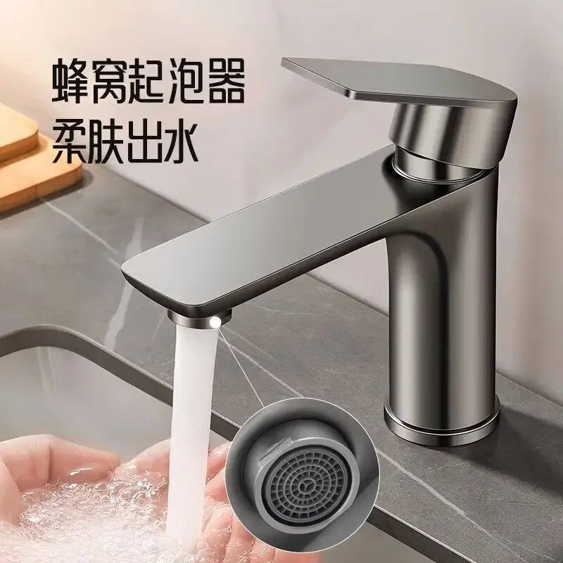 rubinetto in acciaio inossidabile per uso domestico rubinetto per lavabo caldo e freddo lavandino del bagno accessori per lavabo cucina