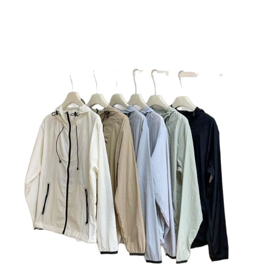 ملابس رياضية خارجية للحماية من الشمس للنساء صيفية رفيعة إصدار 2025 سترة غير رسمية فضفاضة مقاومة للأشعة فوق البنفسجية جديدة