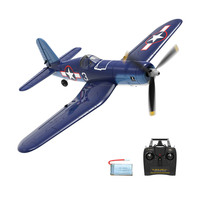 Volantex New F4U Corsair RC Plane EPP Foam 400mm Wingspan 4CH 6-Axis One Key Aerobatics XPilot Stabilization System RTF Airplane