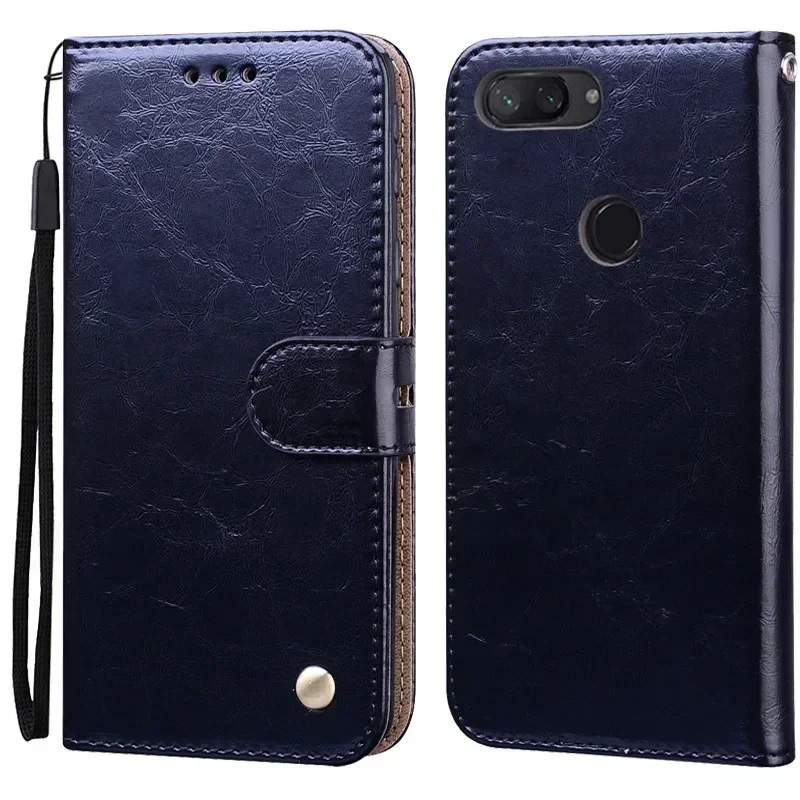 Mi 8 Lite Case Leather Wallet Flip Case For Xiaomi Mi 8 Lite Phone Case On for Xiaomi 8 Mi8 Cover Fundas Coque Shell Capa Bags