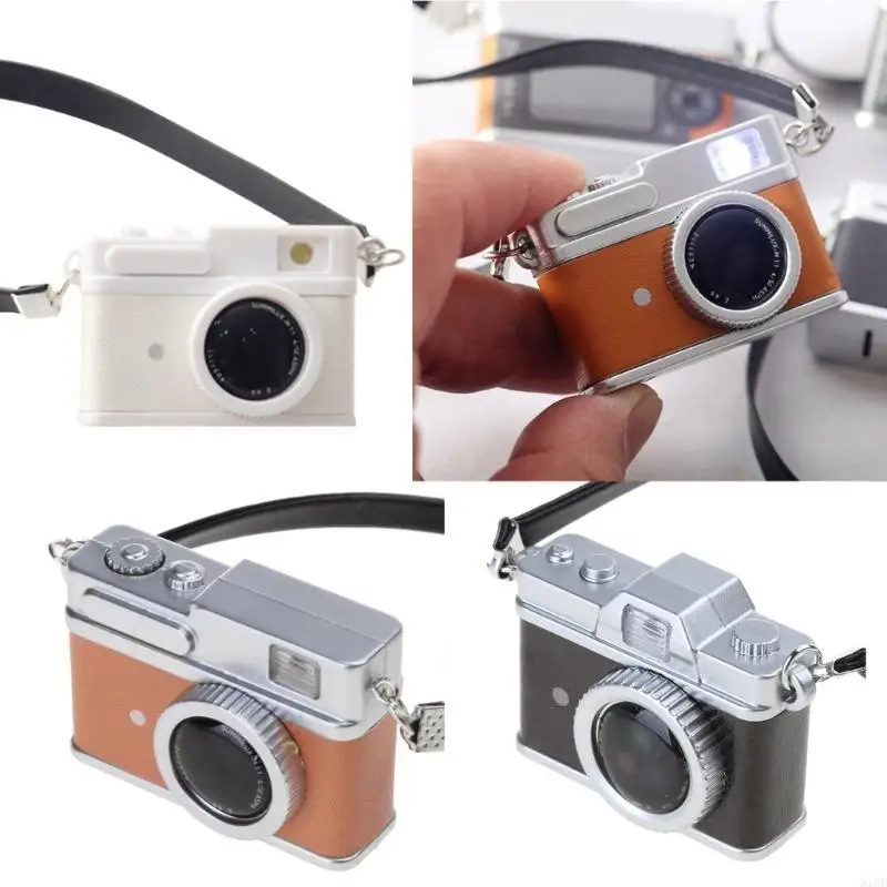 1:12 Dollhouse Mini Vintage Camera Model Party Background Decoration Supplies