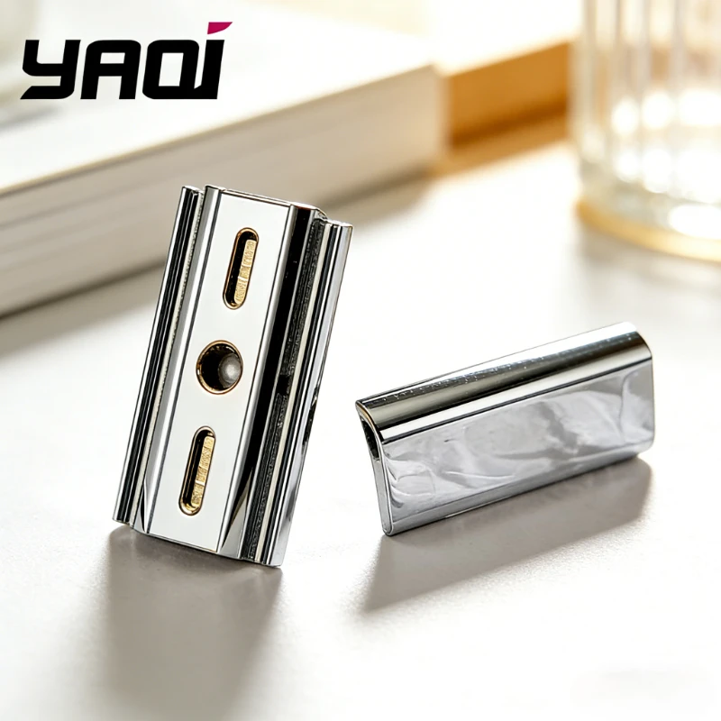 

Флеш-распродажа ‌ Профессиональная бритвенная головка YAQI Mercury для безопасной бритвы, цвет хром