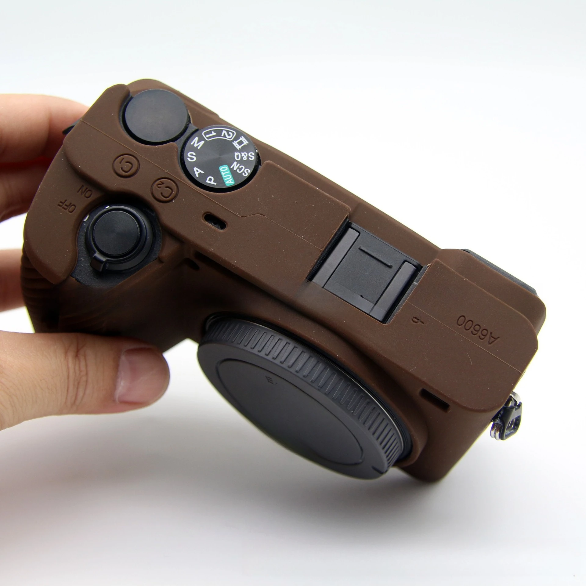 Camera Body Case,For Sony A6600 micro-single camera special silicone cover,camera bag, protective cover + free tempered film