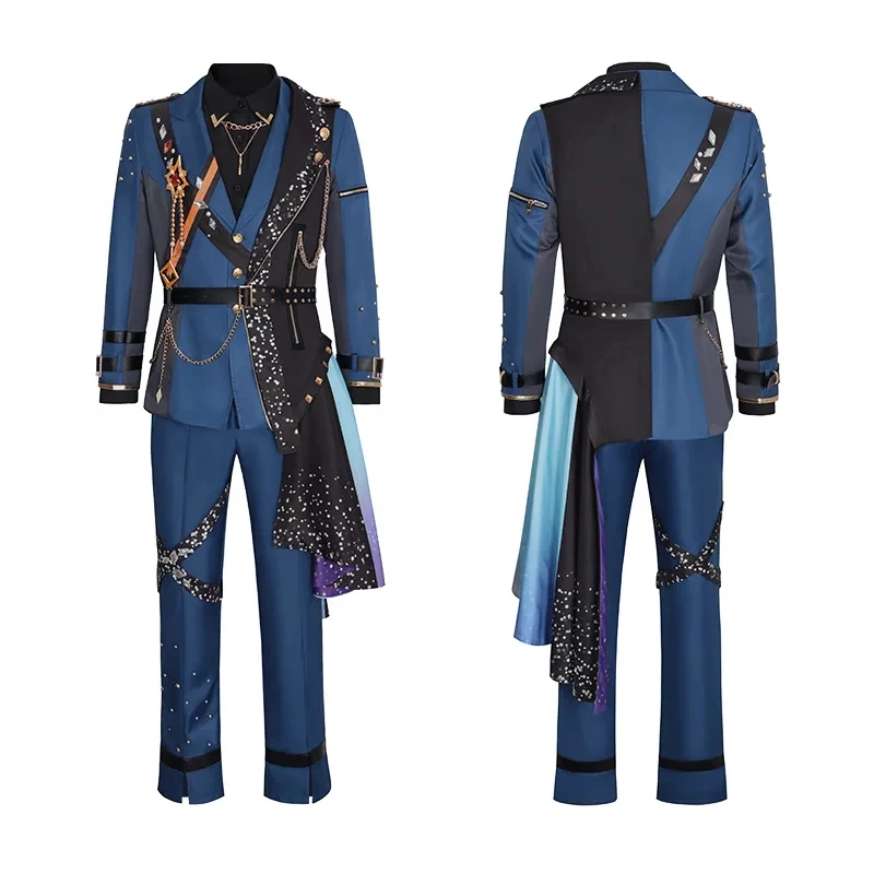 

Metal Parts Ensemble Stars Pjsk Aoyagi Toya Kamishiro Rui Tenma Tsukasa Shinonome Akito Cosplay Costume Halloween Uniform yy:89