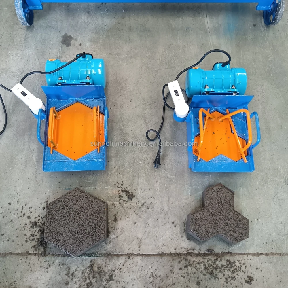 Hot Sale Cement Block Making Machine Small Size Concrete Moulds In Africa