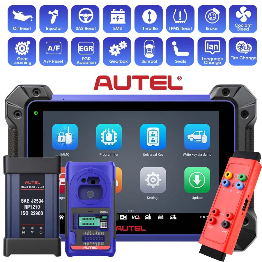 Autel IM608pro II قفال السيارات مبرمج مفتاح السيارات سيارة obd2 آلة برمجة أداة الماسح الضوئي التشخيصي جميع المفاتيح المفقودة