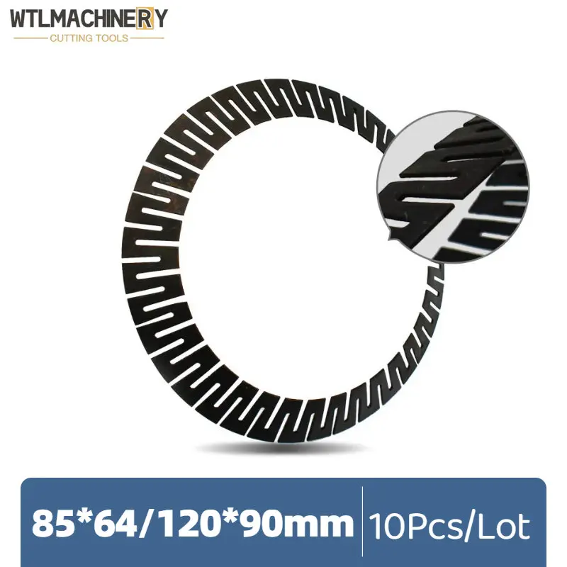 

10 шт., кольцо для ножа, 85x64x0,7 мм