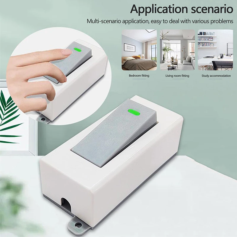 

Wall Type Button Switch Single Control Bedside Switch Open Wire Fixed Small Switch Bedside Lamp Mini Wire Control