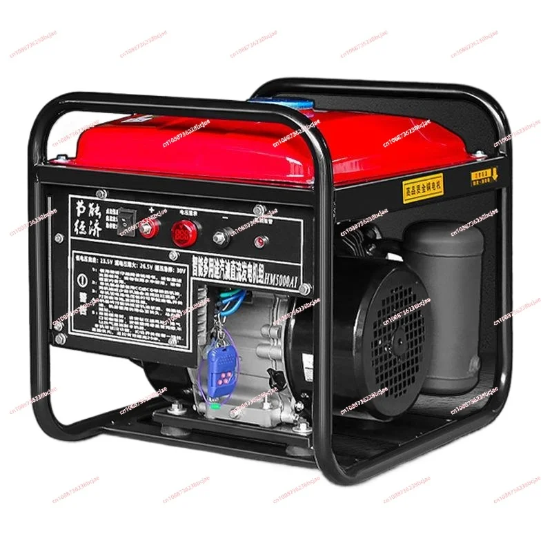 24V 5KW Gasoline Generator Remote Control Intelligent Frequency Conversion DC Silent Self-start And Stop