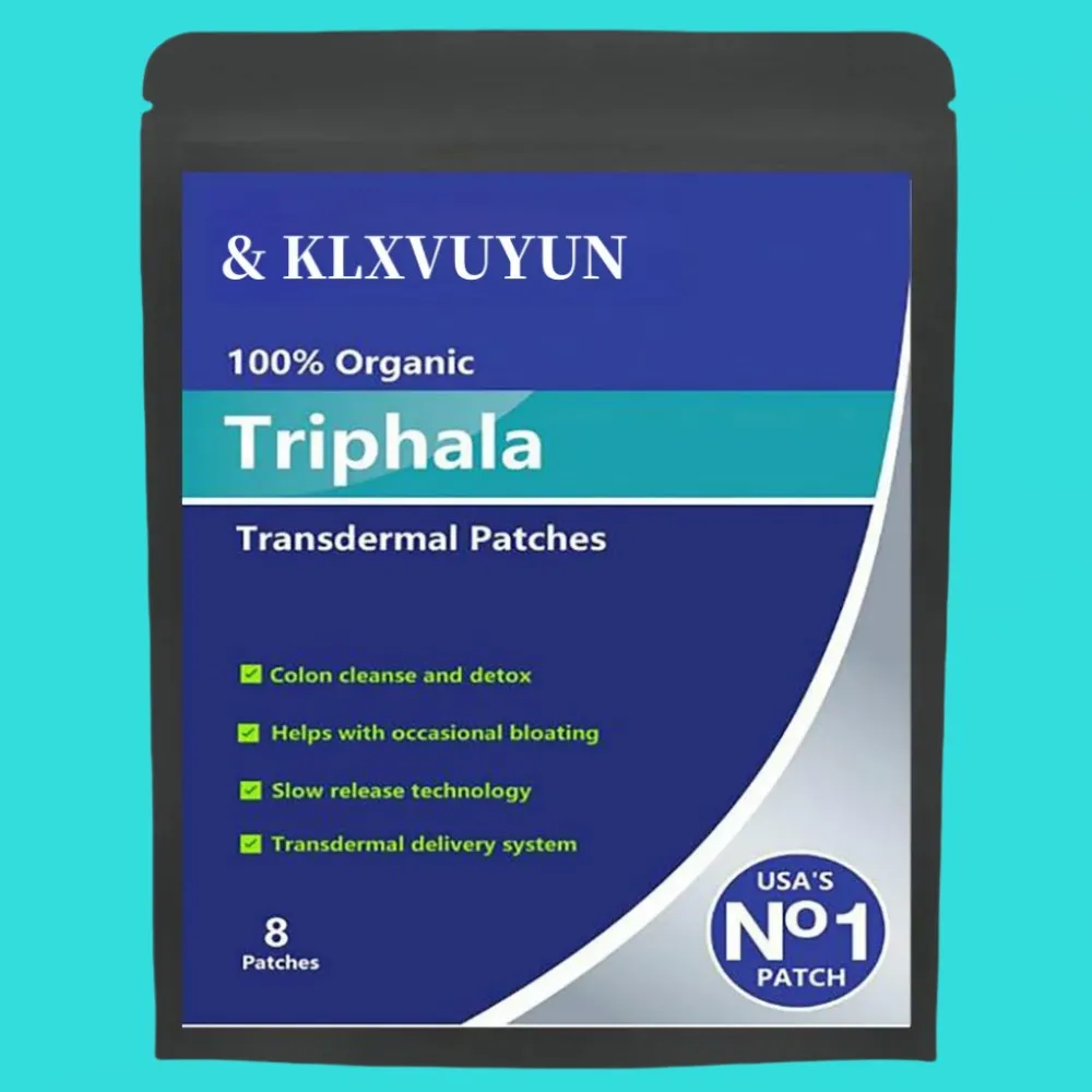 100% Organische Triphala-5000mcg (Sterkte) Colonreiniging En Detox-Transdermale Pleisters. Patches Gemaakt In De VS. 8 Weken Levering