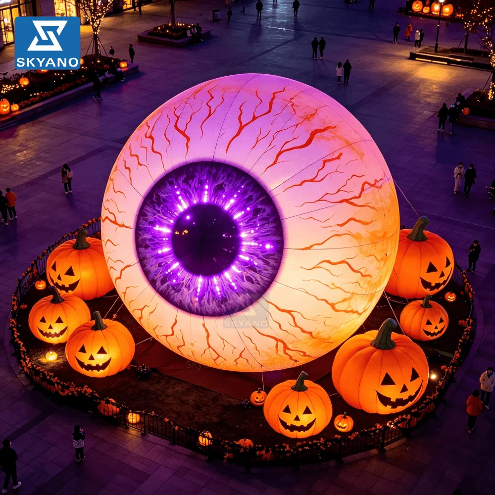 Inflatable Eyeball air Model Giant Eyeball air Model Suitable for Halloween Activities and Event Decoration