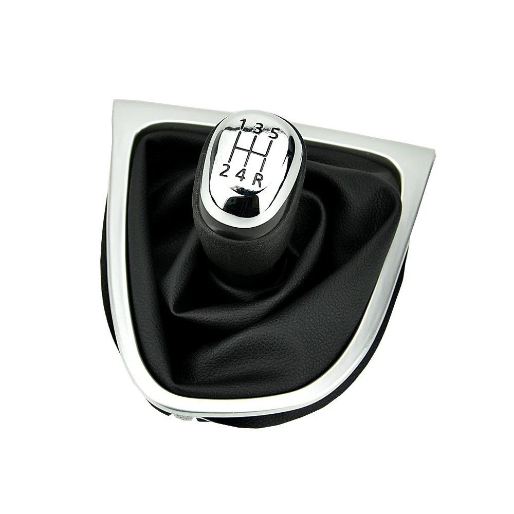 Gear Shift Knob Gaiter Boot Cover Stick Change Head with Gearbox Dust Cover For Renault Clio Mk4 IV 2012-2019 328654134R