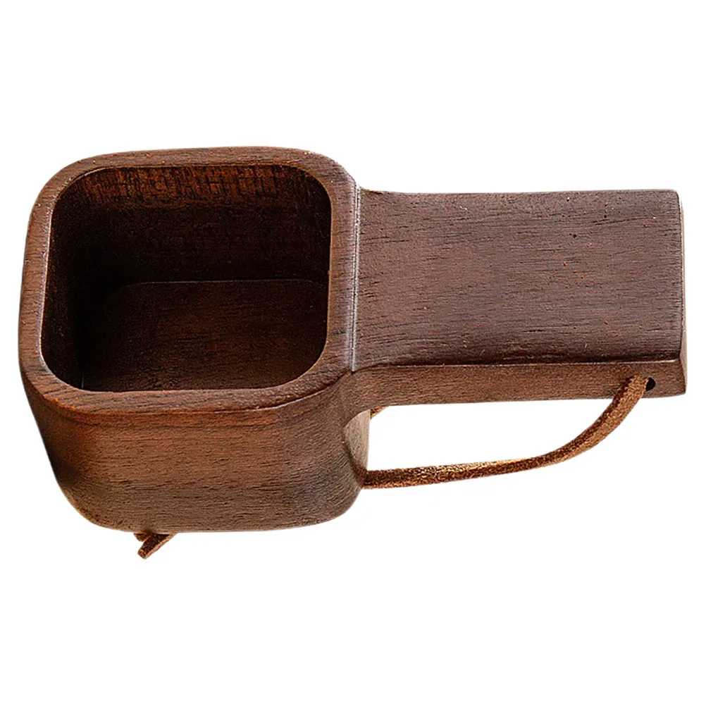 

Wooden Coffee Spoon Walnut Measuring Scoop Cups Teaspoon Half Flour Long Short H Durability Precision Multifunctional