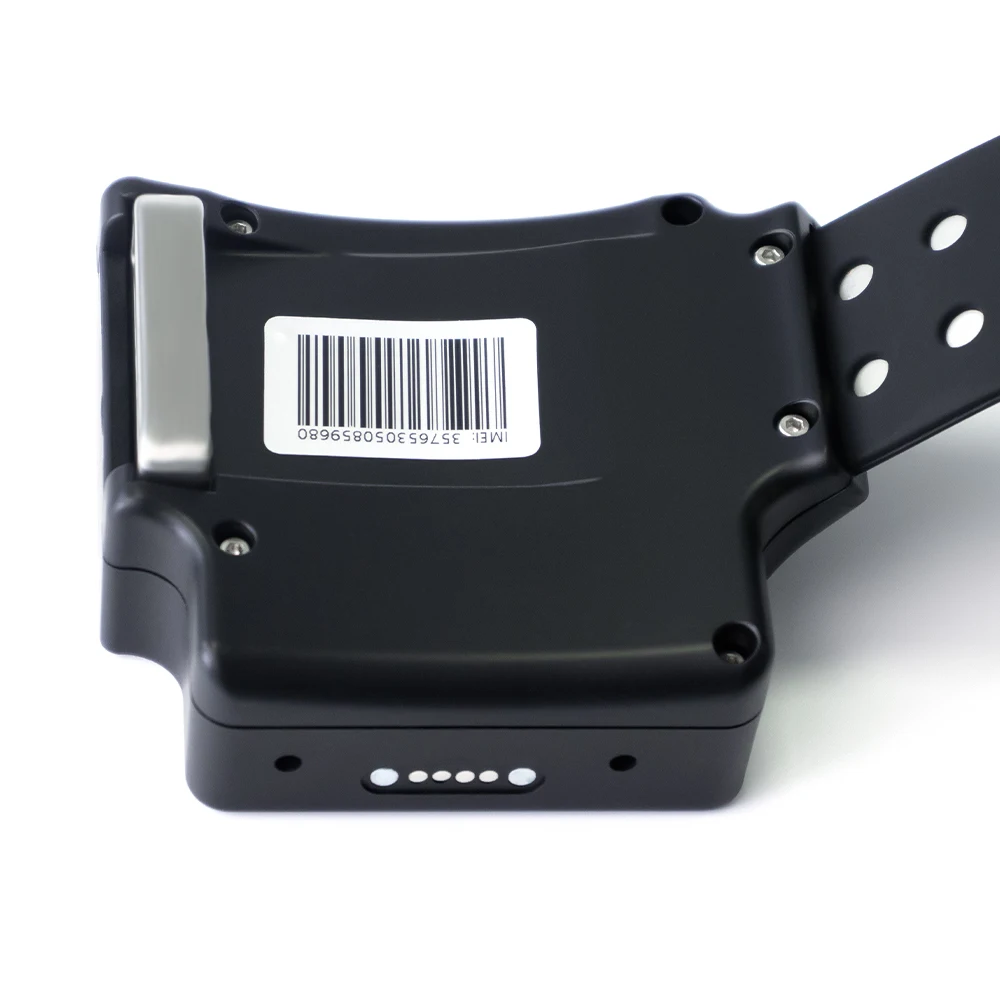 NEW4G GPS Ankle Tracker Wristband Beacon and LBS Positioning Mode Rubber GPS Bracelet for Home Quarantine Prisoner Lock Device