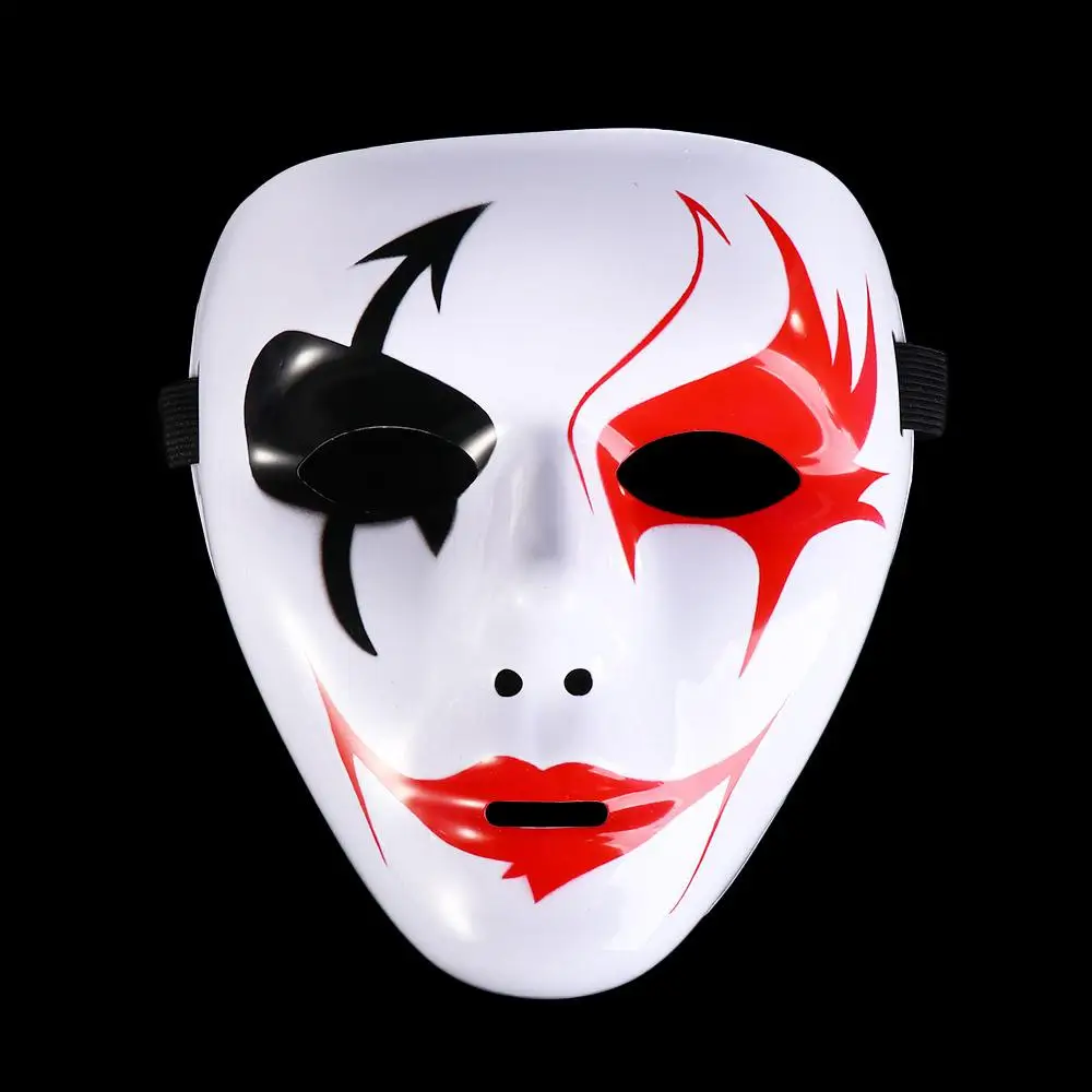 Men Women Hip Hop Adult Mask Ghost Adult Kids Horror Mask Halloween Props Costumes Accessories Full Face Mask