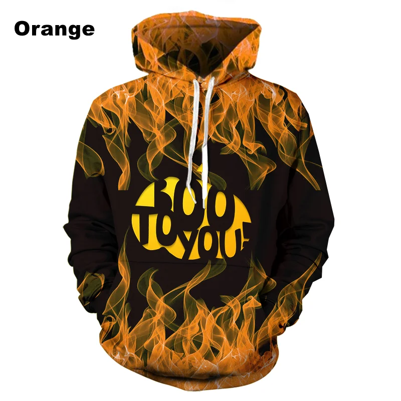 

Autumn and Winter Men's and Women's Halloween Hoodie Long Sleeve 3D Printed Sweatshirt Pumpkin Top Casual Street Wear