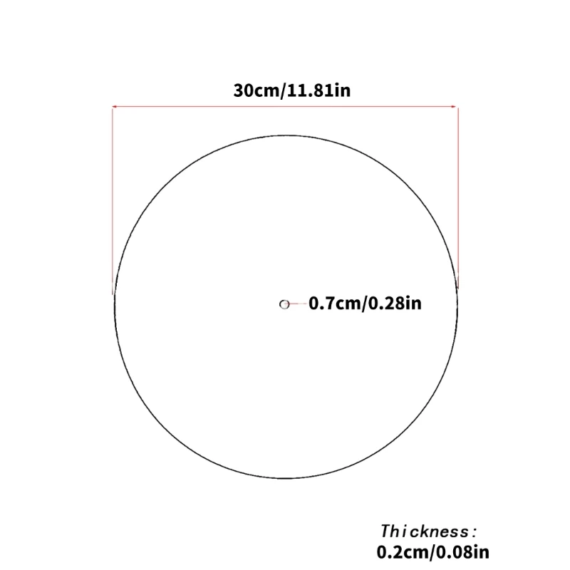 وسادة دوارة عالية الاحتكاك، وسادة متينة من الصوف، حصيرة غير قابلة للانزلاق لتعزيز وضوح الصوتيات