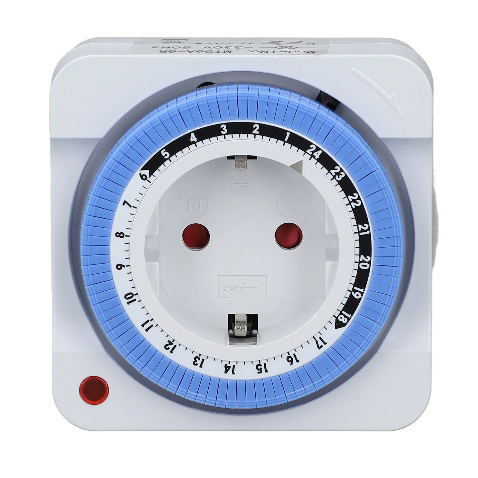 Timer Switch Socket Automatic Timing Light Outlet 24 Hour Mechanical Plug in Controller