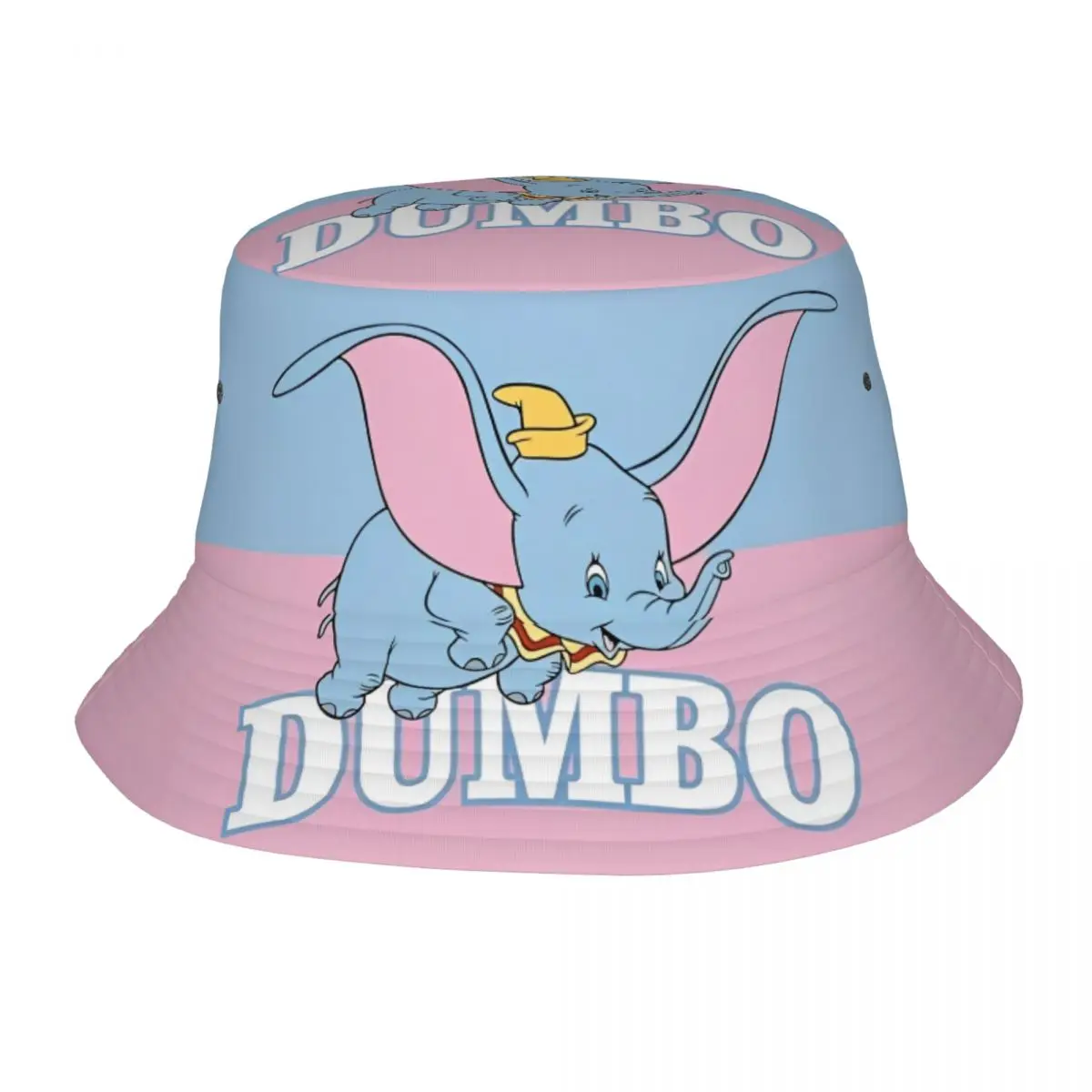 

Dumbo Bucket Hats Spring Headwear Merchandise The Flying Elephant Fishing Cap for Outdoor Women Panamka Packable