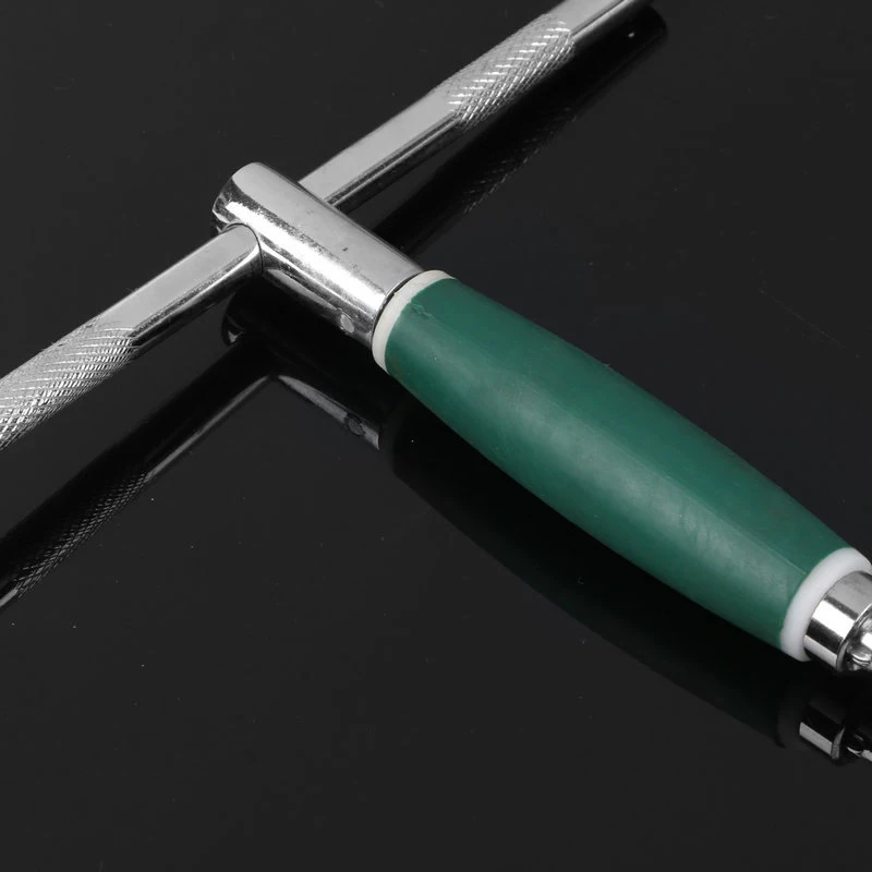 1PC 12.5mm interfaccia manuale chiave a forma di T chiave a bussola con impugnatura a T chiave a cricchetto con asta di forza utensili manuali chiave strumento di riparazione