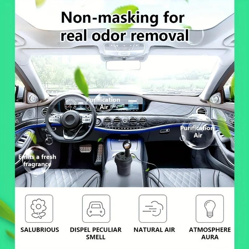 강력한 차량용 공기청정기로 호흡이 편해집니다